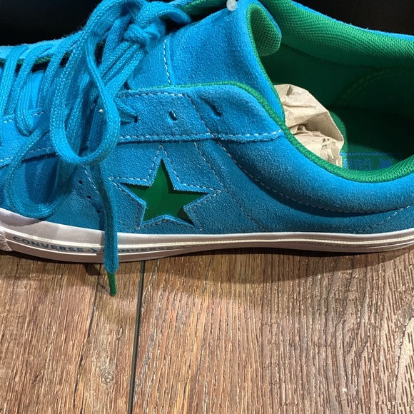 Converse men’s sz 9 women’s sz 11 nib one star OX Hawaiian ocean/jolly g… - Picture 3 of 14